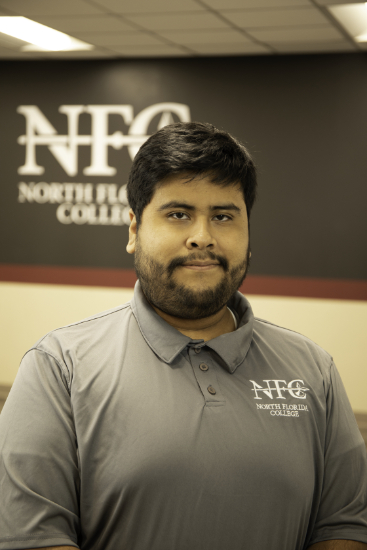 NFC FCSAA All Academic student Jeremiah Perez
