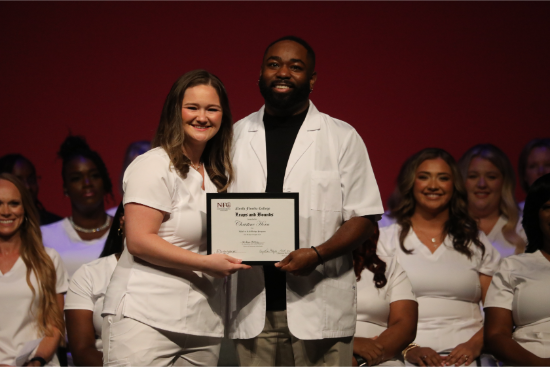 LPN to RN Bridge Leaps & Bounds Award recipient Christine Horn, Columbia County