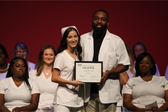 Practical Nursing Leaps & Bounds Award recipient Zoey O'Neal, Madison County