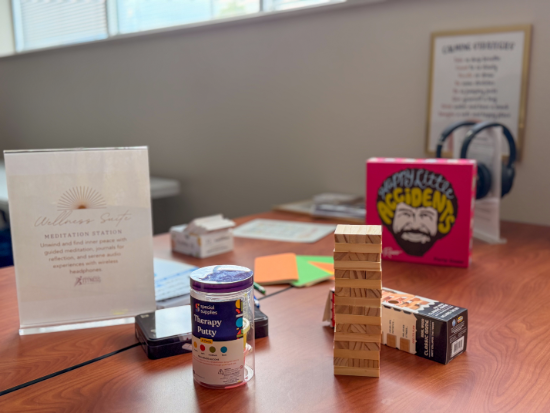 Wellness Suite meditation station